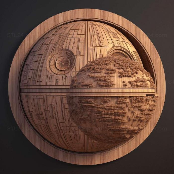 Games (death star 4, GAMES_29368) 3D models for cnc